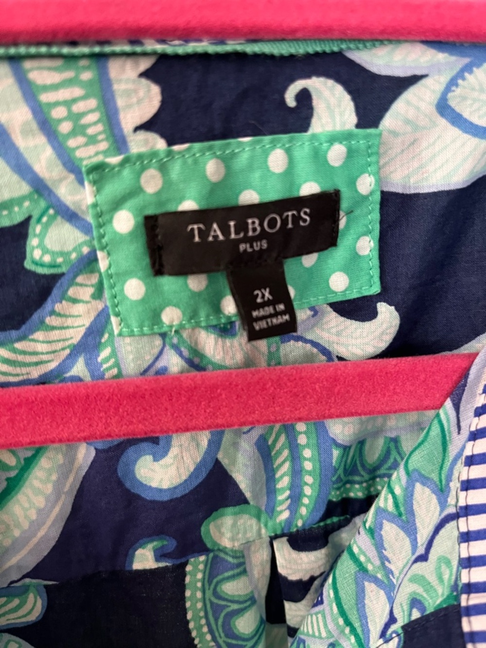 Talbots Cotton Button Down - Picture 3 of 5